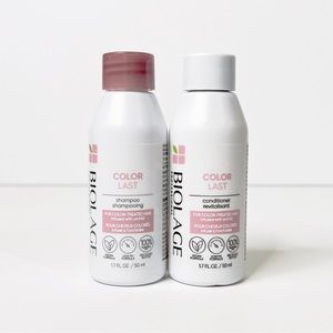 ** 5/$25 ** Biolage Color Last Shampoo & Conditioner Travel Set